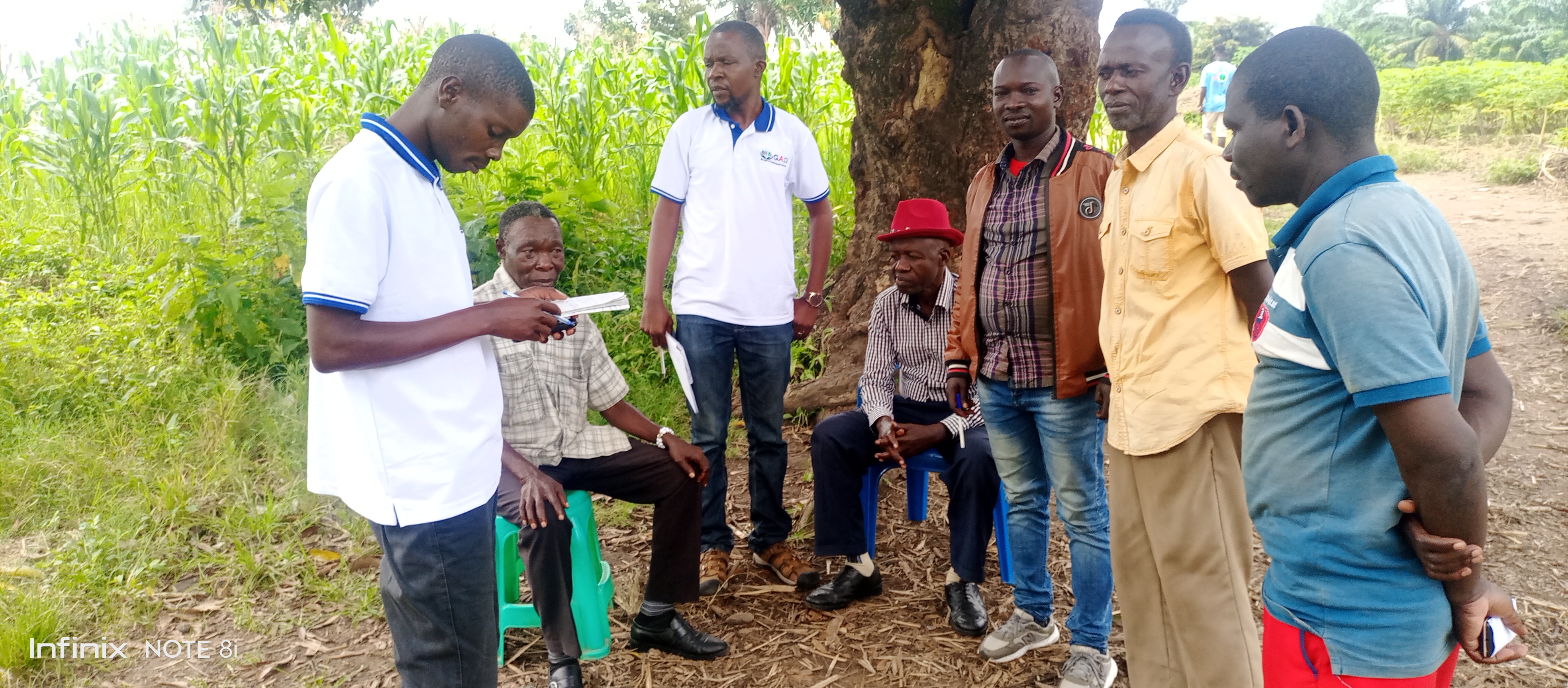 Assistance des deplacés du site de Kanyaruchinya  à  Goma